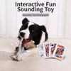 Crinkle Paper Dog Toy – Newspaper & Playing Card Styles