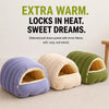 Removable, Washable Semi-Enclosed Pet Bed