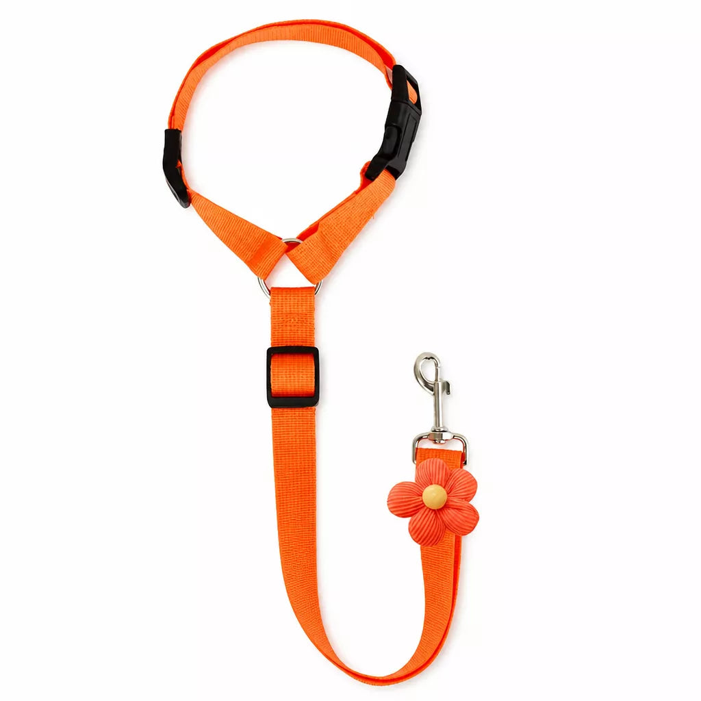 Reflective Retractable Pet Car Seat Belt Leash p-05442