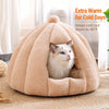 Enclosed Cat & Dog Bed with Removable, Washable Cover