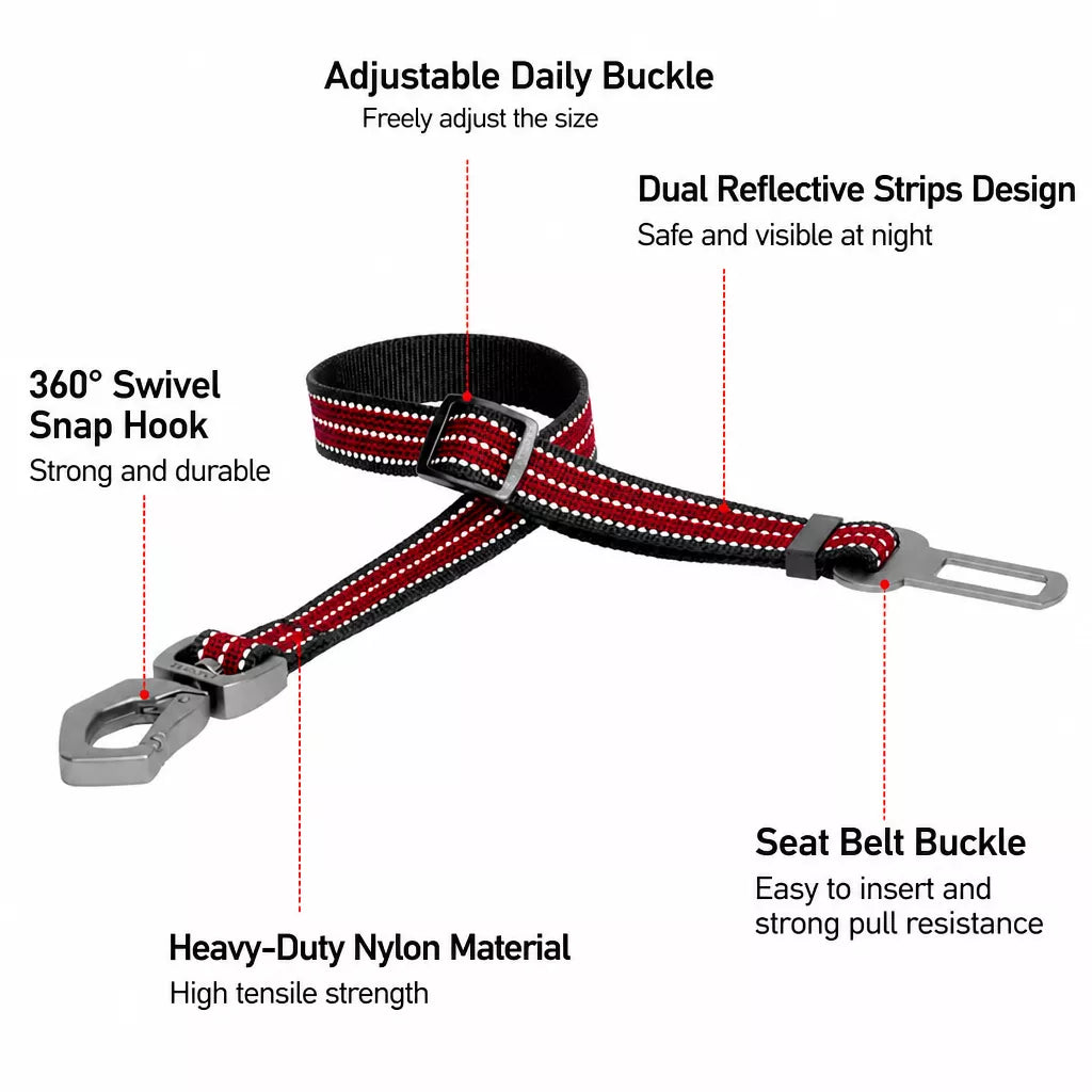 Pet Car Seat Belt Leash for Dogs p-05413