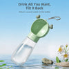 Portable Dog Water Bottle and Feeding Cup for Outdoor Use