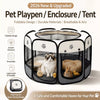 Foldable Octagonal Pet Tent for Cats and Small Dogs