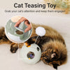 5-in-1 Planet Wobble Cat Toy with Teaser Wand