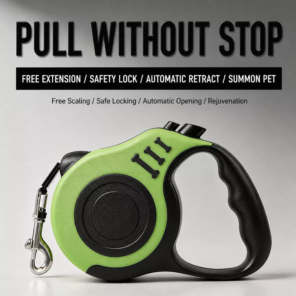 Retractable Dog Leash, 16.4 ft