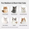 Dual-Sided Dog & Cat Grooming Brush for Deshedding & Detangling