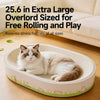 Oval Cat Scratcher Lounger for Cats