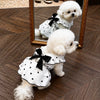 Cotton Bow Dress for Dogs and Cats