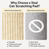 Square Sisal Cat Scratching Barrel with Resting Area