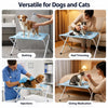 Foldable Pet Grooming Stand with Tie Strap for Bathing and Nail Care