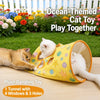 Cat Crinkle Hideaway Tunnel Toy