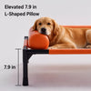 Elevated Mesh Dog Cot with Metal Frame for Small and Large Dogs