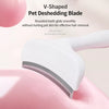 Curved Grooming Comb for Dogs and Cats with Short or Long Coats