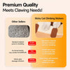 Vertical Wall-Mounted Cat Scratcher with Self-Adhesive Backing