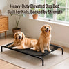 Elevated Nylon Mesh Pet Bed with Metal Frame