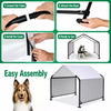 Outdoor Pet Tent with Ground Stakes