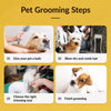 Pet Grooming Shears and Comb for Dogs and Cats
