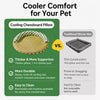 Round Cat Bed with Removable Washable Mat
