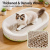 Oval Cat Scratcher Lounger for Cats