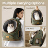 Expandable Clear-Window Pet Carrier Backpack