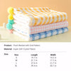 Cotton-Linen Pet Blanket Mat for Cats & Dogs