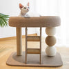 Compact Cat Tree with Sisal Scratcher and Cat Bed