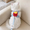 Vest-Style Dog Harness with Leash