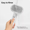 Dual-Sided Dog & Cat Grooming Brush for Deshedding & Detangling