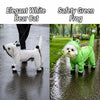 Frog Full-Coverage Raincoat for Dogs with Leash Opening