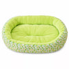 Floral Round Pet Bed for Cats and Small Dogs