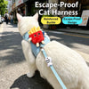 Cute Food-Themed Harness and Leash Set for Small Pets