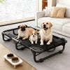 Foldable Elevated Pet Cot Bed with Breathable Mesh