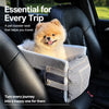 Center Console Pet Car Seat for Small Dogs & Cats