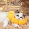 Cotton-Linen Pet Cone Collar for Cats & Dogs