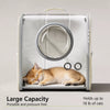 Breathable Pet Carrier Backpack for Cats and Small Dogs