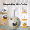 5-in-1 Planet Wobble Cat Toy with Teaser Wand