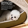 Washable Semi-Enclosed Pet Tent Bed for Dogs and Cats