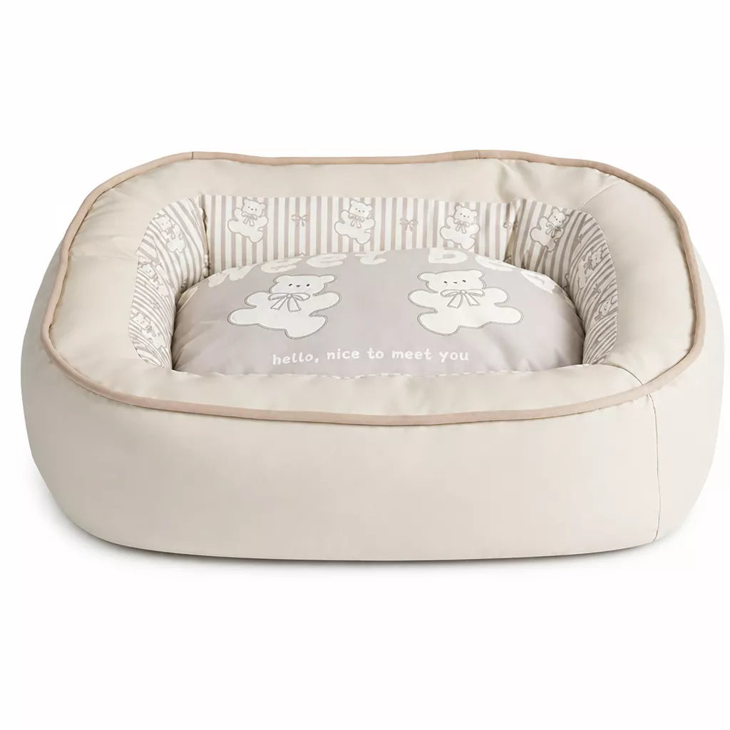 Reversible Washable Nylon Pet Bed for Dogs and Cats