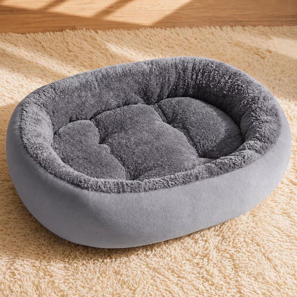 Removable-Washable Pet Bed for Dogs and Cats