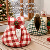 Semi-Enclosed Pet Tent Bed for Cats and Small Dogs