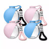 Portable Pet Water Bottle with Fold-Down Bowl and Strap