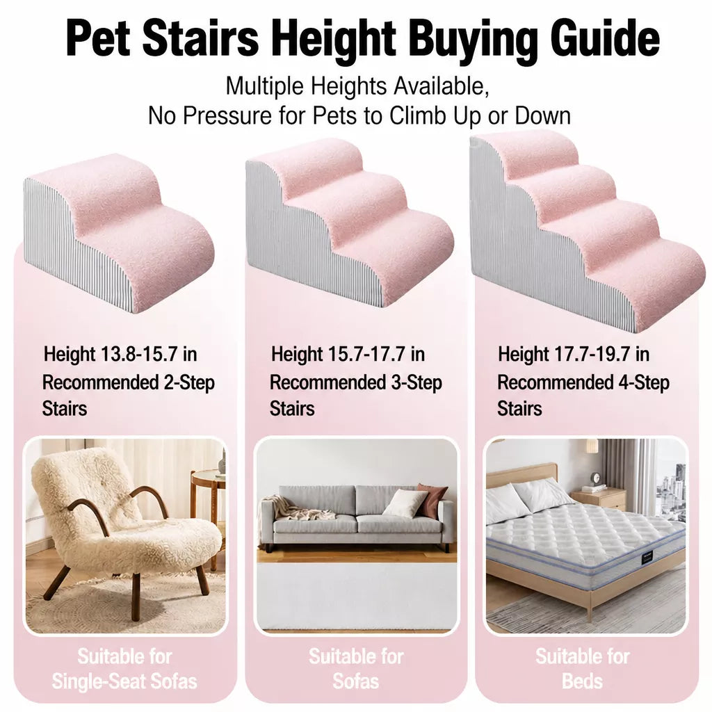 Pet Foam Stairs for Beds and Sofas p-05224