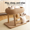 Oval Cat Bed and Sisal Scratcher