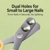 Cat Nail Clippers with Large and Small Round Openings