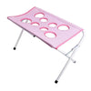 Foldable Pet Grooming Stand with Tie Strap for Bathing and Nail Care