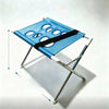 Foldable Pet Grooming Stand with Tie Strap for Bathing and Nail Care