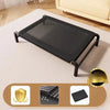 Elevated Nylon Mesh Pet Bed with Metal Frame