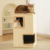 Square Sisal Cat Scratching Barrel with Resting Area