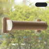 Wooden Window-Mounted Cat Perch & Capsule Bed