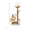 Cat Tree with Condo, Scratching Post & Hanging Toy
